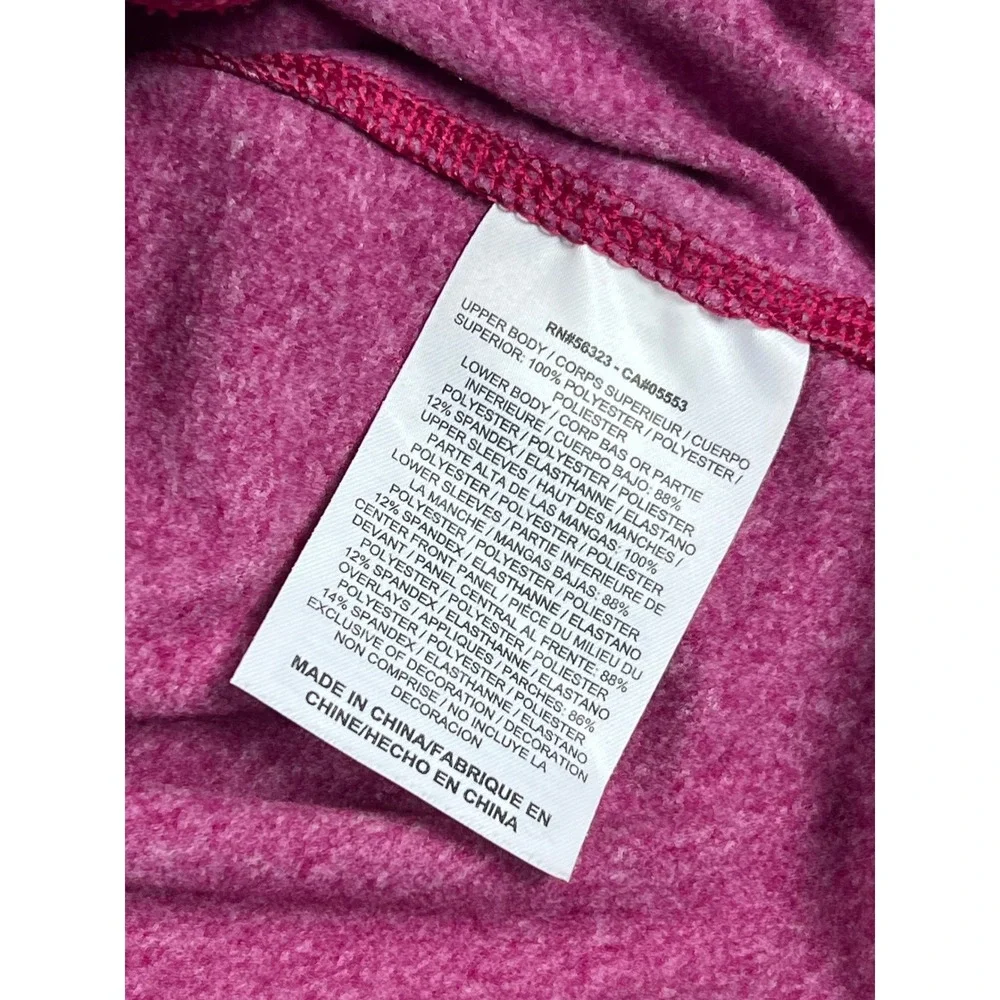 Nike Dri-FIT Running Half Zip‎ Pullover Top Pink Women's M Retro Neck Cold